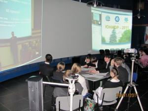 Фото к Видеоконференция Всероссийского конкурса научных работ школьников «ЮНИОР»