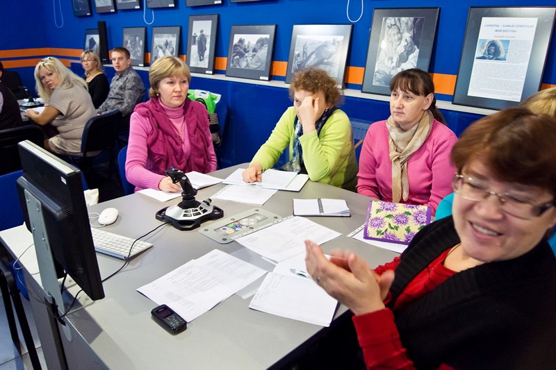 Фото к В Нижегородском информационном центре педагоги области освоили «Авиа-киберспорт»