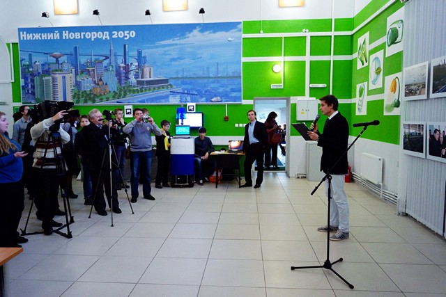 Фото к II Городская ярмарка по робототехнике состоялась в Нижегородском информационном центре по атомной энергии города Нижнего Новгорода