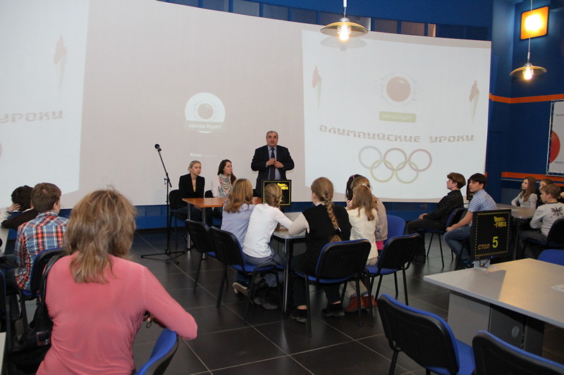 Фото к Первый Олимпийский урок в Нижнем Новгороде