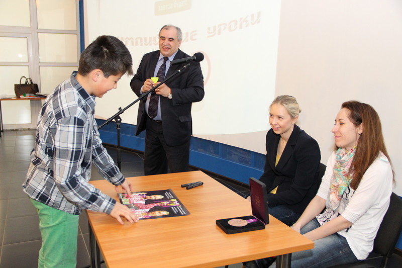 Фото к Первый Олимпийский урок в Нижнем Новгороде