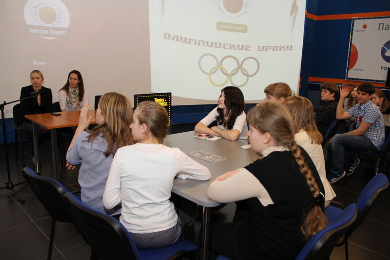 Фото к Первый Олимпийский урок в Нижнем Новгороде