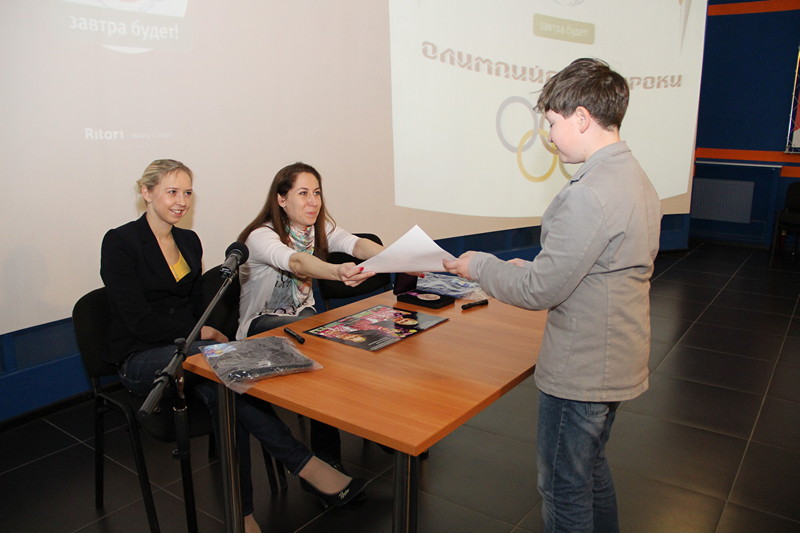 Фото к Первый Олимпийский урок в Нижнем Новгороде