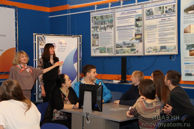 Фото к Будущие PR-специалисты продолжают познание атомной отрасли 