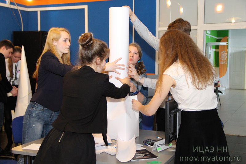 Фото к На работу в НИАЭП или как командная игра поможет стать специалистом-атомщиком