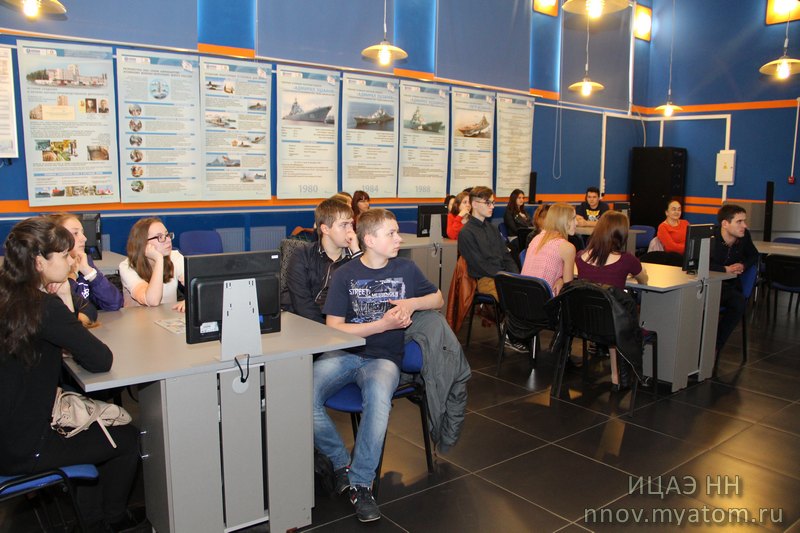 Фото к Студенты-пиарщики продолжают знакомство с работой  пресс-служб атомных предприятий