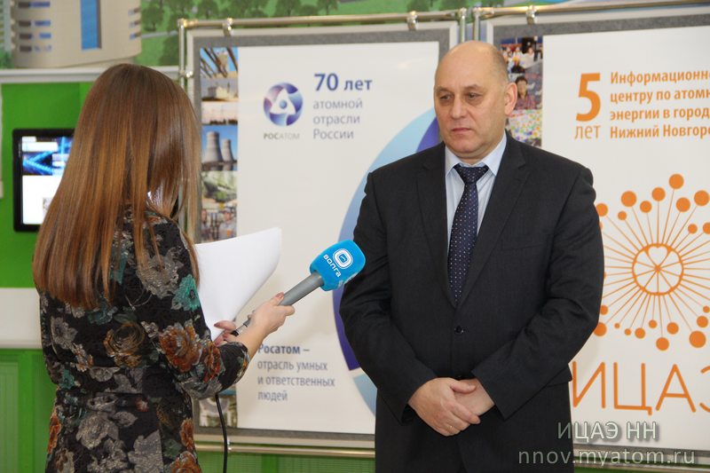 Фото к Белорусские журналисты познакомились с опытом нижегородских атомщиков