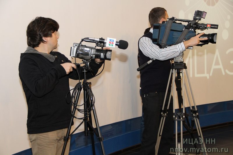 Фото к Белорусские журналисты познакомились с опытом нижегородских атомщиков