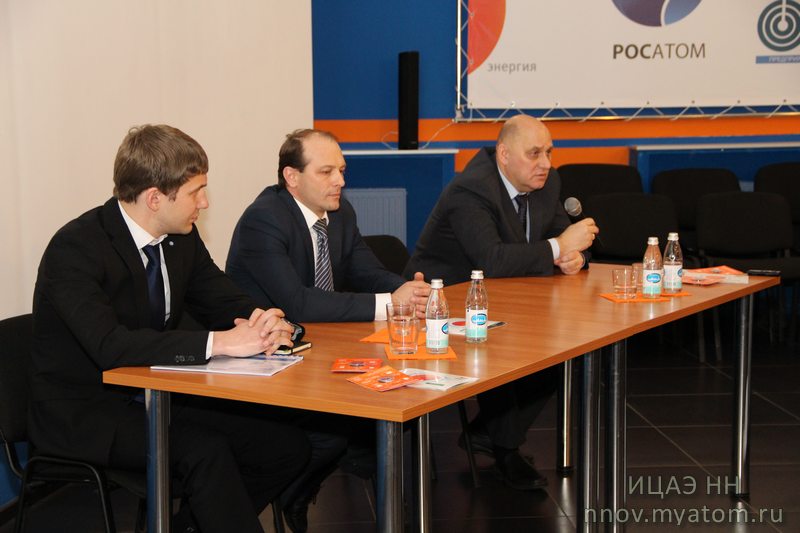 Фото к Белорусские журналисты познакомились с опытом нижегородских атомщиков