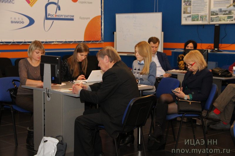 Фото к Белорусские журналисты познакомились с опытом нижегородских атомщиков