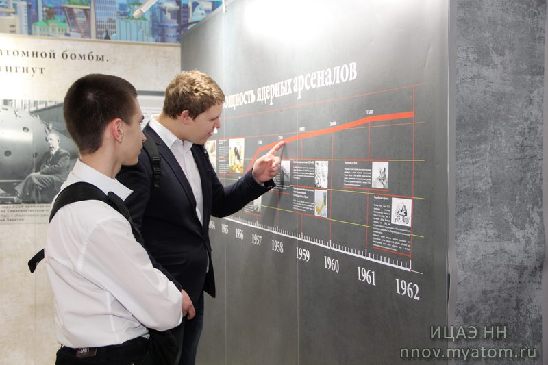 Фото к НВТ. День третий: Нижегородские школьники примерили на себя роль создателей