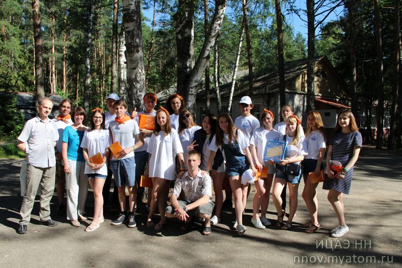 Фото к В студенческом лагере НГТУ им.Р.Е.Алексеева прошел день ИЦАЭ